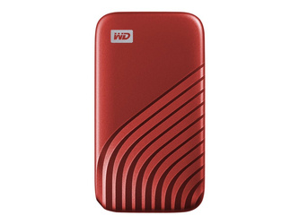 WD My Passport SSD 2TB Red Cross Compatible USB 3.2 Gen-2 and USB-C 1050MB/s Read 1000MB/s Write PC & Mac Compatiable