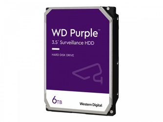 WD Purple 6TB SATA HDD 3.5inch internal 256MB Cache