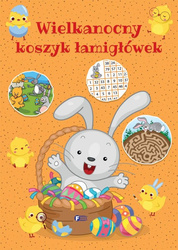 Wielkanocny koszyk łamigłówek.