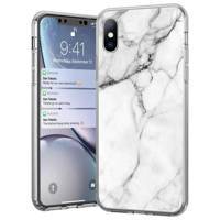 Wozinsky Marble żelowe etui pokrowiec marmur Samsung Galaxy A02s EU biały