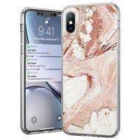 Wozinsky Marble żelowe etui pokrowiec marmur Samsung Galaxy A31 różowy