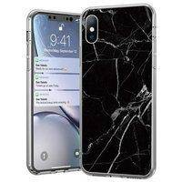 Wozinsky Marble żelowe etui pokrowiec marmur Samsung Galaxy M31 czarny