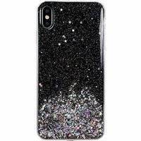 Wozinsky Star Glitter błyszczące etui pokrowiec z brokatem Xiaomi Mi 11 czarny