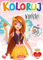 Wróżki. Koloruj