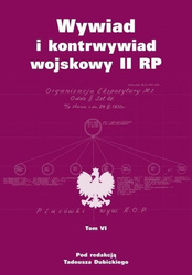 Wywiad i kontrwywiad wojskowy II RP T.6