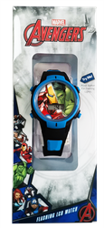Zegarek cyfrowy Avengersz podświetleniem LED MV15765