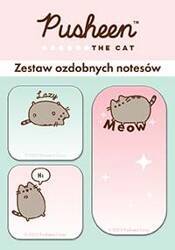 Zestaw 3 notesów ozdobnych Pusheen