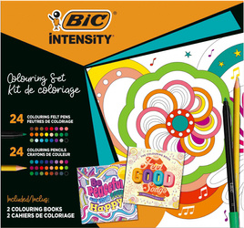 Zestaw kreatywny BIC Intensity Igloo Kit 48 szt.+ 2 szt. kolorowanki