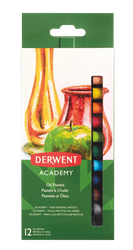 Zestaw pasteli olejnych Derwent 12