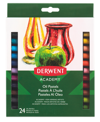 Zestaw pasteli olejnych Derwent 24
